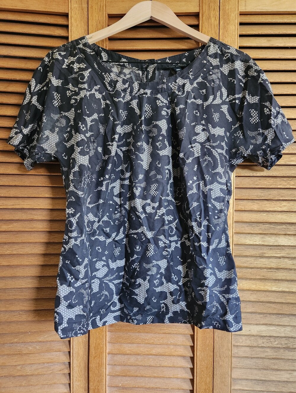 Banana Republic 100% Silk Top